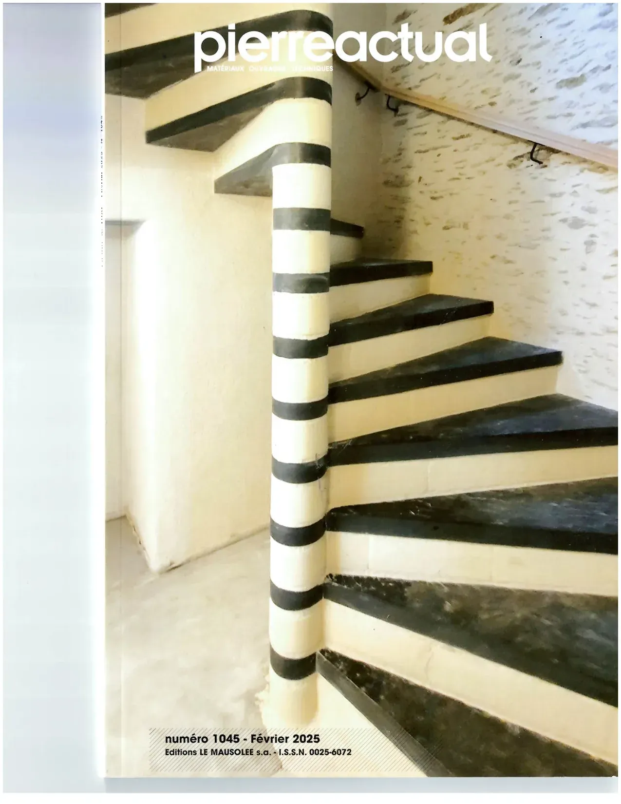 Pierreactual, réalisation d'escalier en pierre
